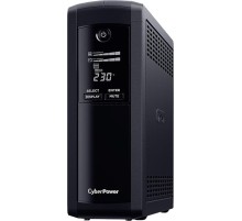 Источник бесперебойного питания Cyberpower VP1200ELCD Line-Interactive 1200VA/720W USB/RS-232/RJ11/45  (4 + 1 EURO) (существенное повреждение коробки)