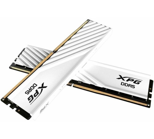 Оперативная память ADATA LANCER BLADE DDR5 DIMM 32GB 6400MHz 2*16GB 32-39-39 1.4V WHITE DUAL TRAY