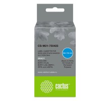 -/ Картридж ленточный Cactus CS-M21-750423 черный для Brady BMP21-PLUS, BMP21-LAB
