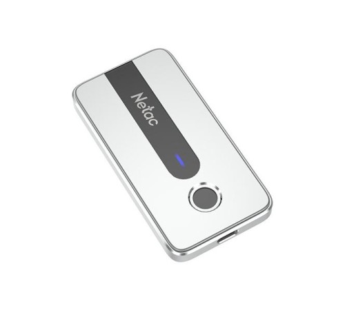 SSD накопитель Netac Z11 1TB USB 3.2 Gen 2 Type-C External SSD AES 256-bit Fingerprint Encryption, R/W up to 550MB/480MB/s,with USB-C to USB-A cable and USB-A to USB-C adapter 3Y wty SSD накопитель Netac Z11 1TB USB 3.2 Gen 2 Type-C External SSD AES 256-bit Fingerprint Encryption, R/W up to 550MB/480MB/s,with USB-C to USB-A cable and USB-A to USB-C adapter 3Y wty