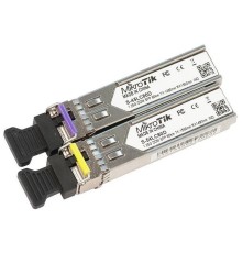 Модуль MikroTik Pair of SFP modules, S-45LC80D (1.25G SM 80km T1490nm/R1550nm, Single LC-connector) + S-54LC80D (1.25G SM 80km T1550nm/R1490nm, Single LC-connector)