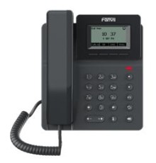 SIP-Телефон Fanvil V50P, 2 SIP-акк., 2,3", 132x64 Ч/Б экран, POE, БП в комп., 2x100 Mbps