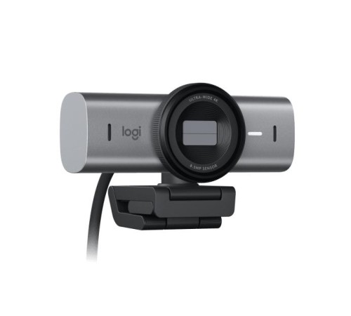 Веб-камера Logitech Webcam Brio MX 4К, 3840x2160, Pale Grey [960-001554]