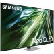 Телевизор ЖК 65'' Samsung/ 65", NeoQLED, Ultra HD, Tizen Smart TV, 120Hz (Up to 144Hz), HDR10+, Wi-Fi, Voice, DVB-T2/C/S2, Bluetooth, CI+(1.4), FreeSync Premium PRO, 4.2.2Ch 60W, OTS Lite, 4HDMI, 2USB, Carbon Silver 2024