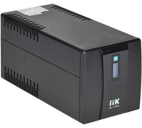 ITK ELECTRA ET ИБП 1,2кВА/720Вт с АКБ 2х7AH USB Schuko