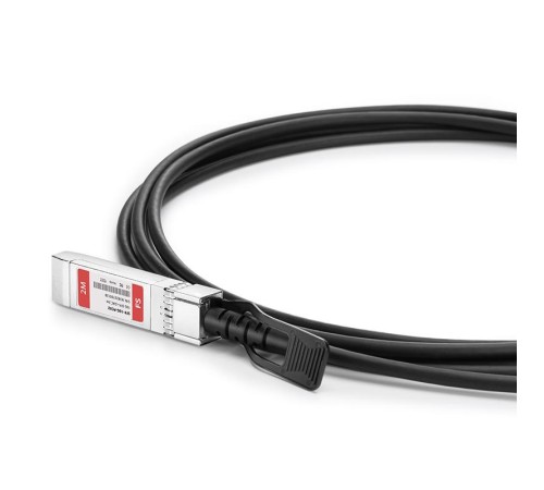 Твинаксиальный медный кабель/ 2m (7ft) Generic Compatible 10G SFP+ Passive Direct Attach Copper Twinax Cable #74619 Твинаксиальный медный кабель/ 2m (7ft) Generic Compatible 10G SFP+ Passive Direct Attach Copper Twinax Cable #74619