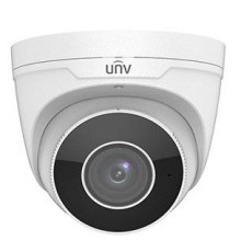 Камера Uniview Видеокамера IP купольная антивандальная, 1/2.7" 2 Мп КМОП @ 30 к/с, ИК-подсветка до 40м., 0.005 Лк @F1.6, объектив 2.8-12.0 мм моторизованный с автофокусировкой, WDR, 2D/3D DNR, Ultra 265, H.2