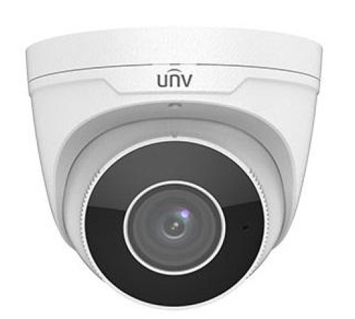 Камера Uniview Видеокамера IP купольная антивандальная, 1/2.7" 2 Мп КМОП @ 30 к/с, ИК-подсветка до 40м., 0.005 Лк @F1.6, объектив 2.8-12.0 мм моторизованный с автофокусировкой, WDR, 2D/3D DNR, Ultra 265, H.2