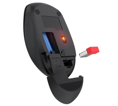 Defender Беспроводная оптическая мышь Velvet MB-406 черн,2.4ГГц+BT,1600dpi,4кн,АКБ