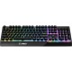 клавиатура проводная Gaming Keyboard MSI VIGOR GK30, Wired, Mechanical-like plunger switches. 6 zones RGB lighting with several lighting effects.  Anti-ghosting Capability. Water Resi (незначительное повреждение коробки)