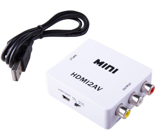Greenconnect Мультимедиа professional конвертер HDMI -> AV серия Greenline GL-v126 Greenconnect Мультимедиа professional конвертер HDMI -> AV серия Greenline GL-v126