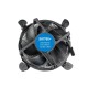 Кулер для процессора/ Gamemax SK1700 (100W, 4-pin PWM, 44.5mm, Al/Cu, 1x92mm, 51.87CFM, 35dBA, 2000RPM, S: 1851/1700, black)