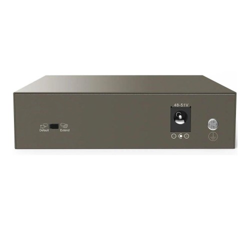Коммутатор/ Tenda TEF1105P-4-38W 5-Port 10/100Mbps Desktop Switch with 4-Port PoE