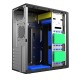 Корпус без блока питания/ Case Foxline FL-301, ATX, 1x5.25EXT, 1x3.5EXT, 4x3.5INT, 4xUSB2.0, HDA, w/o FAN, w/o ATX PSU, no pwr cord