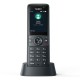 телефон YEALINK AX83H, экран 2.4", Wi-Fi 6, виброоповещение, Bluetooth, 3.5 mm, Type-C, SNC, звук HD