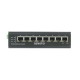 Коммутатор/ OSNOVO SW-70800-I Промышленный коммутатор Gb Ethernet на 8 портов, 8*10/100/1000Base-T, встроенная грозозащита 6кВ, БП в комплект НЕ входит, монтаж на DIN-рейку (крепление в комплекте)