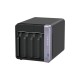 Сетевое хранилище без дисков/ SMB QNAP TS-432X-4G 4-bay 3.5" desktop NAS, AL524 4C 2.0GHz, 4GB DDR4 RAM (max 16GB), 1 x 10GbE SFP+, 2 x 2.5GbE, 1 x PCIe Gen3, 2 x USB 3.2 Gen1