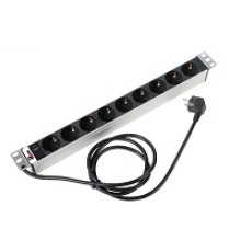 Блок розеток ЦМО Гор блок розеток Rem-16, 1х16A, инд, 9S, 19", шнур 3м