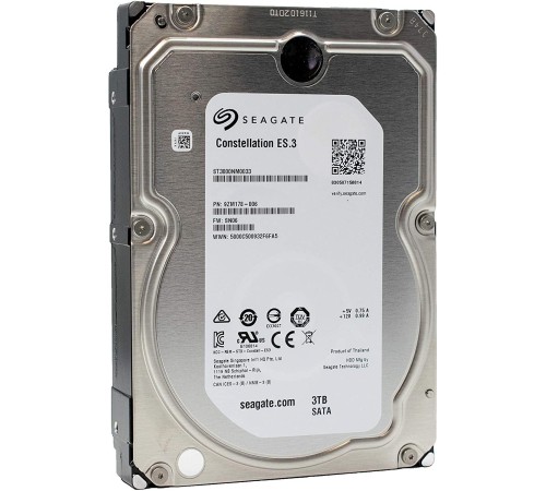 Жесткий диск/ HDD Seagate SAS 3Tb Constellation ES.3 7200 128Mb (clean pulled) 1 year warranty