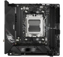 Материнская плата ASUS ROG STRIX B650E-I GAMING WIFII, AM5, B650, 2*DDR5, 2*SATA, 2*M.2, 4*USB 3.2, 2*USB 2.0, Type-C, 1*PCIx16, HDMI, mITX; 90MB1BI0-M0EAY0