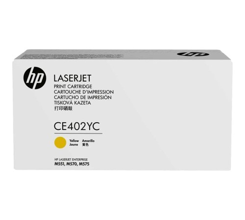 Тонер-картридж/ HP 507Y Yellow Opt Contr LJ Toner Crtg Тонер-картридж/ HP 507Y Yellow Opt Contr LJ Toner Crtg
