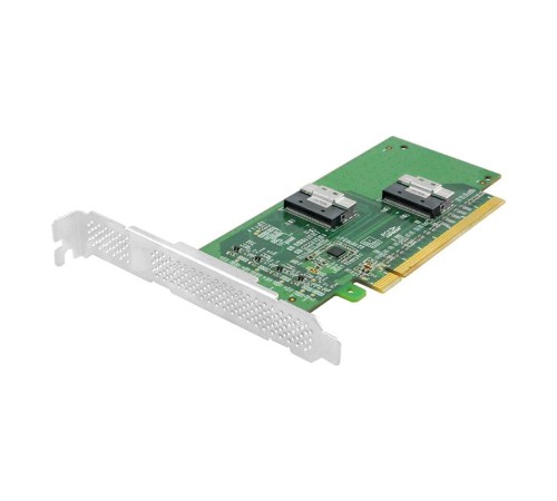Адаптер для SSD/ PCIe x16 to Two SlimSAS SFF-8654 8i Adapter Адаптер для SSD/ PCIe x16 to Two SlimSAS SFF-8654 8i Adapter