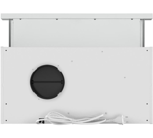ВЫТЯЖКА HOMSair Flat 60 White/ встраиваемая, колыбельное управление, 2 скорости, 520 м3/ч, до 20 м2, 45 дБ, угольный фильтр CF110 - 1 шт, ШхВхД: 500х176х280 мм, белый цвет
