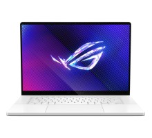 Ноутбук/ ASUS ROG Zephyrus G16 GU605MI-QR272 16"(2560x1600 OLED 240Hz)/Intel Core Ultra 7 155H(1.4Ghz)/32768Mb/1024PCISSDGb/noDVD/Ext:nVidia GeForce RTX4070(8192Mb)/Cam/BT/WiFi/90WHr/war 1y/1.85kg/Platinum White/DOS + чехол