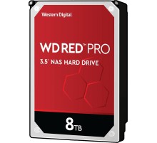 Жесткий диск/ HDD WD SATA3 8Tb Red Pro for NAS 256Mb 1 year warranty