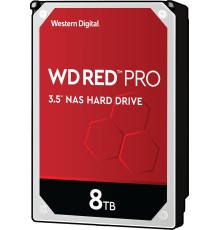 Жесткий диск/ HDD WD SATA3 8Tb Red Pro for NAS 256Mb 1 year warranty