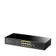 Коммутатор/ 8-Port Layer 2 Managed Gigabit PoE+ Switch with 2 Gigabit SFP Slots, 120W