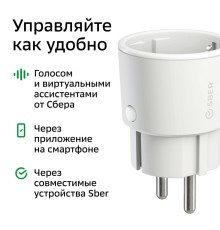 Умная розетка, модель SBDV-00018, товарный знак SBER