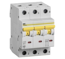 KARAT Авт. выкл. ВА47-60M 3P C 20А 6кА IEK