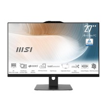 Моноблок/ MSI Modern AM242P 1M-1029XRU   23.8"(1920x1080 IPS)/Intel Core 5 120U(1.4Ghz)/16384Mb/512PCISSDGb/noDVD/Int:Intel® Graphics/Cam/BT/WiFi/-/war 1y/Black/DOS + Wireless KB+M