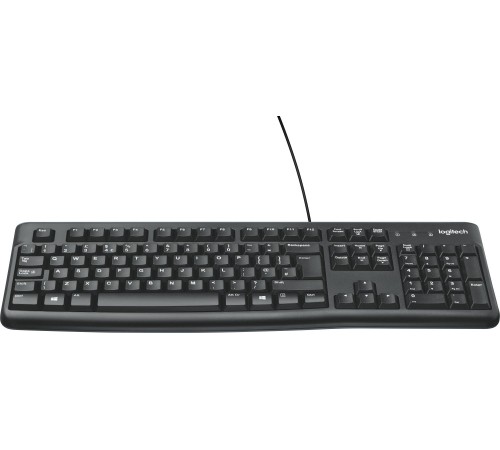Клавиатура/ Keyboard Logitech K120 (USB, waterproof, low profile) OEM