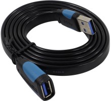 Кабель-удлинитель Vention USB 3.0 AM/AF - 1м плоский