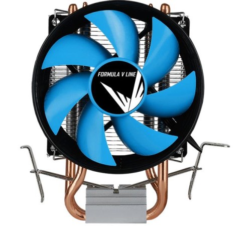 Кулер для процессора Formula V Line Verkho 2, 90mm FAN, 2 HEAT PIPES, 4-PIN PWM, 800-2000 RPM, 15-25DBA, HYDRO BEARING, LGA1700/1200/115x/775, AM5/AM4/AM3+/AM3/AM2+/AM2/FM2/FM1