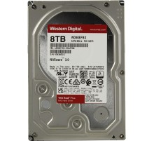 Жесткий диск/ HDD WD SATA3 8Tb 7200rpm Red Plus 256Mb 1 year warranty