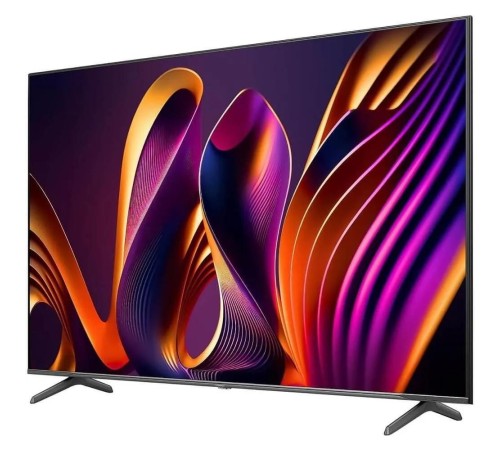 Телевизор ЖК 65'' Hisense/ 65", QLED, Ultra HD, Smart TV (ОС VIDAA U5), Wi-Fi, PCI 2000, DVB-T2/T/C/S2/S, 2х10W, CI+(1.4), 3хHDMI, 2хUSB, Works with Alexa, Alexa Built-in, VIDAA Voice, Yandex, Black