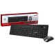 Комплект беспроводной Genius KM-8216S (клавиатура KM-8216S/K + мышь Ergo 8100S ), черный
