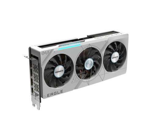 Видеокарта/ VGA GIGABYTE NVIDIA GeForce RTX 4070 TI SUPER EAGLE OC ICE 16G 16GB, GDDR6X/256-bit, PCIe 4.0, 1xHDMI 2.1a, 3x DP, 2.5-slot Видеокарта/ VGA GIGABYTE NVIDIA GeForce RTX 4070 TI SUPER EAGLE OC ICE 16G 16GB, GDDR6X/256-bit, PCIe 4.0, 1xHDMI 2.1a, 3x DP, 2.5-slot