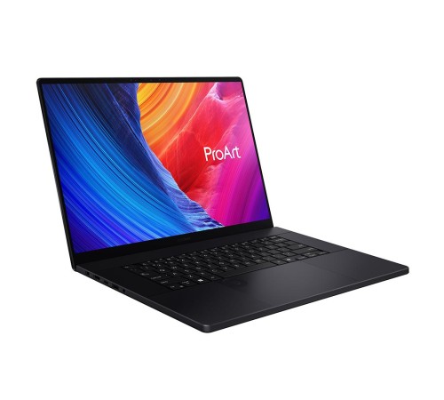 Ноутбук/ ASUS ProArt P16 H7606WM-ME047X 16"(3840x2400 OLED)/Touch/AMD Ryzen AI 9 HX 370(2Ghz)/32768Mb/2TbPCISSDGb/noDVD/Ext:nVidia GeForce RTX 5060(8192Mb)/Cam/BT/WiFi/90WHr/war 1y/1.85kg/Nano Black/Win11Pro + алюм корп; DialPad; USB-RJ45 кабель