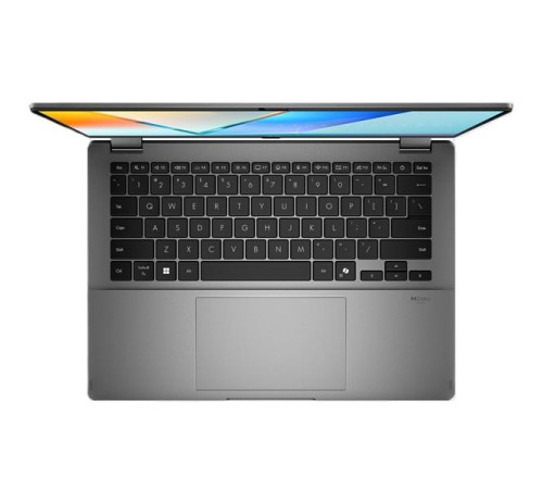 Ноутбук ASUS Vivobook 14 Flip TP3407SA-QL055W Intel Core Ultra 7 256V/16GB LPDDR5X 16GB/1TB SSD/Intel Arc Graphics/14" OLED WUXGA (1920 x 1200) TOUCH WiFi 7+BT 5.4/ WIN11 HOME/1.33 kg/Matte Gray/Stylus
