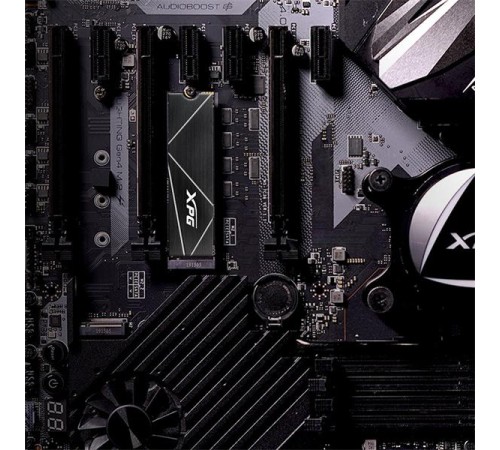 Твердотельный накопитель ADATA GAMMIX S70 BLADE M.2 2280 NVMe PCIe 4.0 x4 2TB 7400/6800 COLOR BOX SEPARATED
