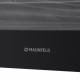 Шкаф духовой электрический MAUNFELD EOEH.5811B/ Тип: электрический 60 см, 58 л, сенсорный программатор с дисплеем ''Cold White'', 11 функций, 2 уровня телескопических направляющих, 1 стандартный противень, 1 глубокий противень, 1 решетка, 1 прихват, черно