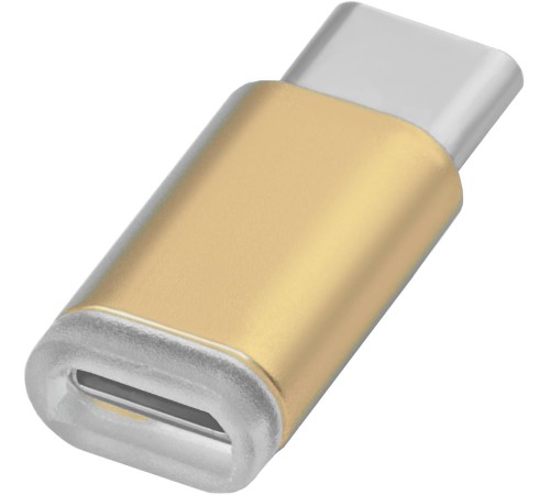 Greenconnect Переходник USB Type C на micro USB 2.0, M/F, Greenconnect, золотистый, GCR-UC3U2MF-G Greenconnect Переходник USB Type C на micro USB 2.0, M/F, Greenconnect, золотистый, GCR-UC3U2MF-G