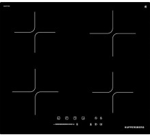 Варочная поверхность Kuppersberg/ Варочная поверхность Kuppersberg, High-Tech, индукция, 60 см, 4 зоны нагрева, 9 уровней мощности, inverter, таймер, пауза, Booster, слайдерное управление, цвет черный