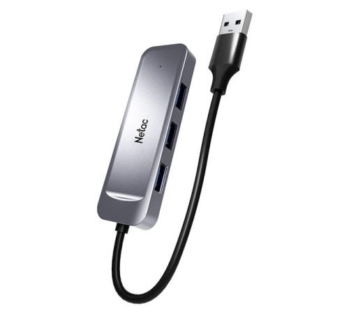 USB-концентратор Netac USB Hub WF11, USB-A to USB3.0*4 (repl. NT08WF11-30GR)
