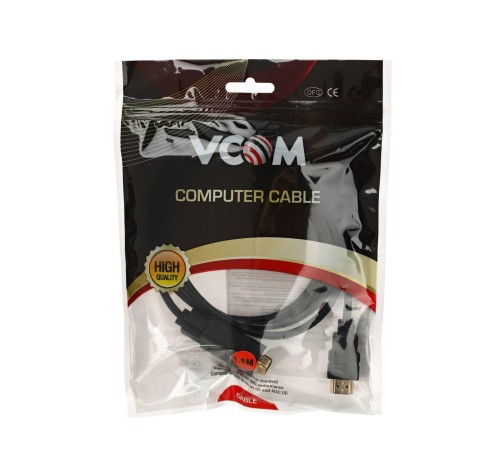 Кабель-переходник/ Кабель-переходник HDMI --> VGA_M/M 1,8м VCOM <CG596-1.8M>