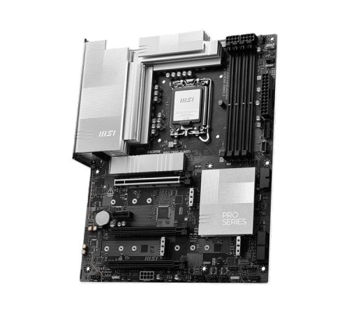 Материнская плата MSI PRO Z890-P WIFI/Z890/LGA1851/4DDR5/3PCI-Ex16/1PCI-Ex1/4M.2 /1USB4/1USB3.2 Gen2 X2/2USB